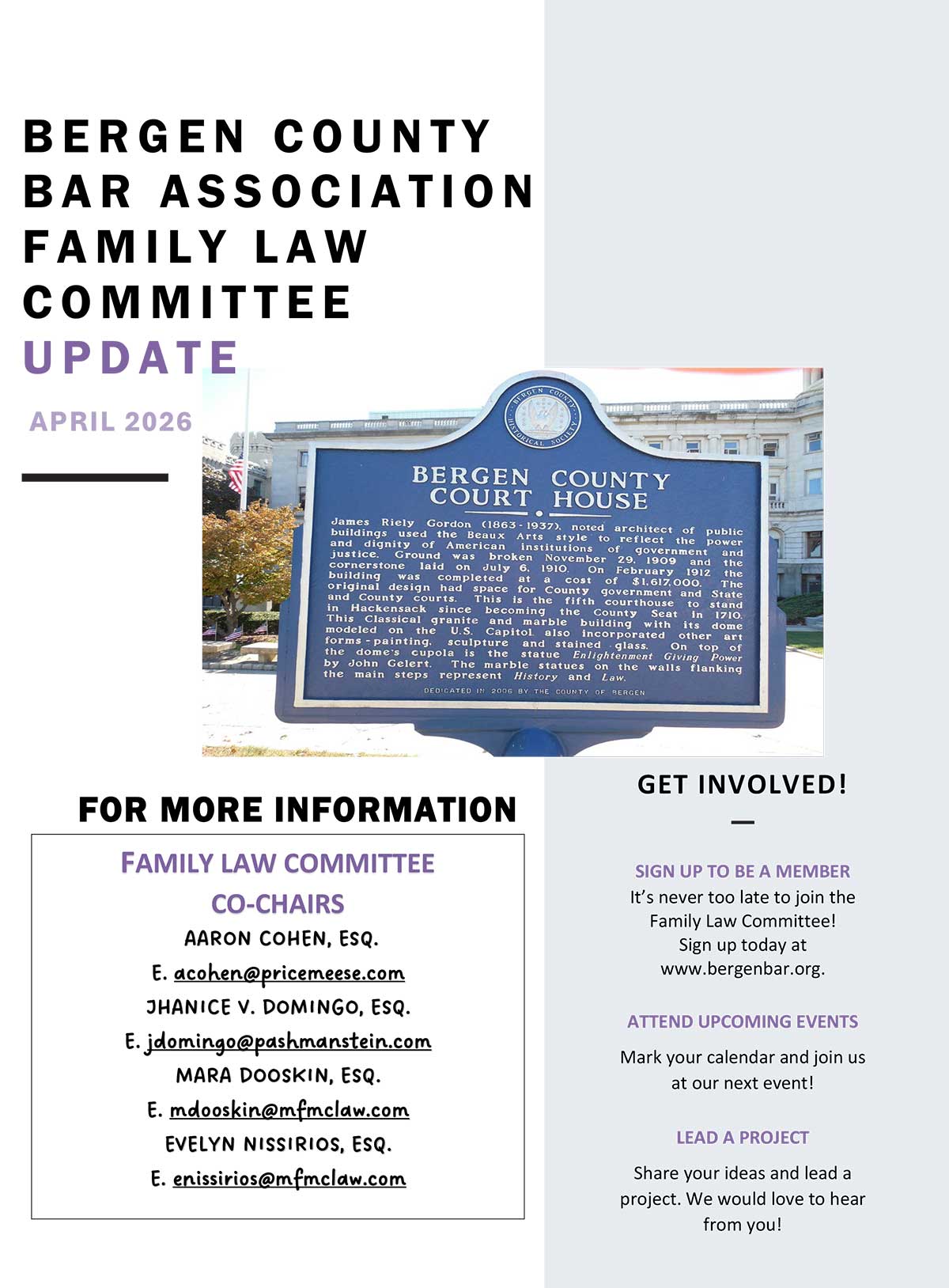 Family Law april 2026 update